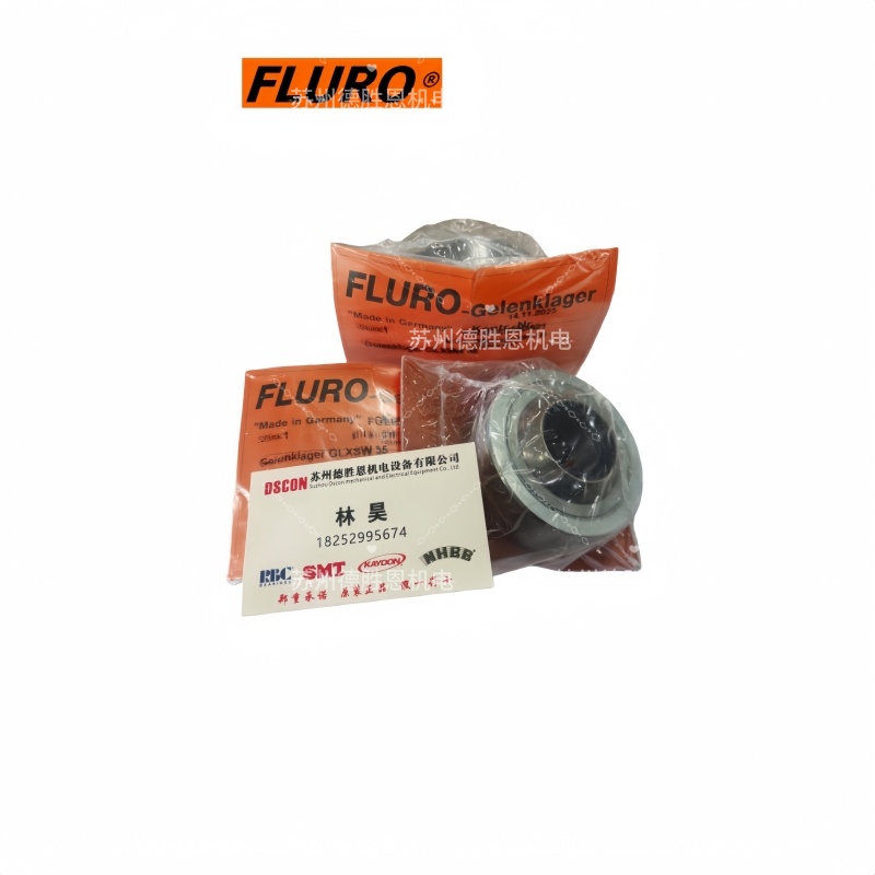 FLURO轴承GARS40， GIRS3R， GIRS5R， GIRS6R， GIRS8R杆端关节轴承，汽车液压设备轴承