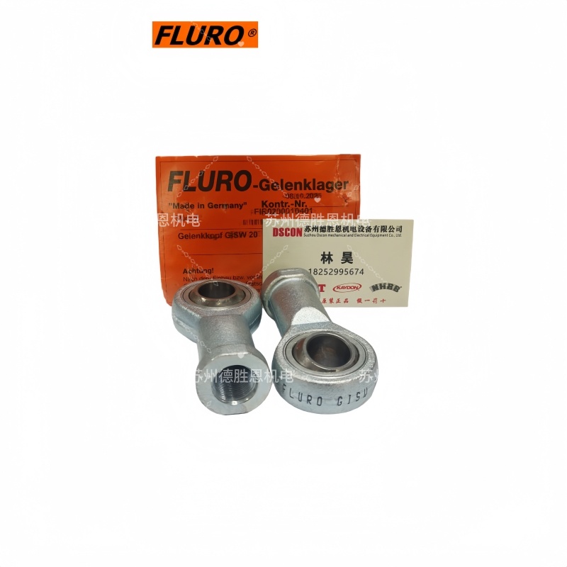 FLURO轴承GLXS3， GLXS4， GLXS5， GLXS6， GLXS8杆端关节轴承，汽车液压设备轴承